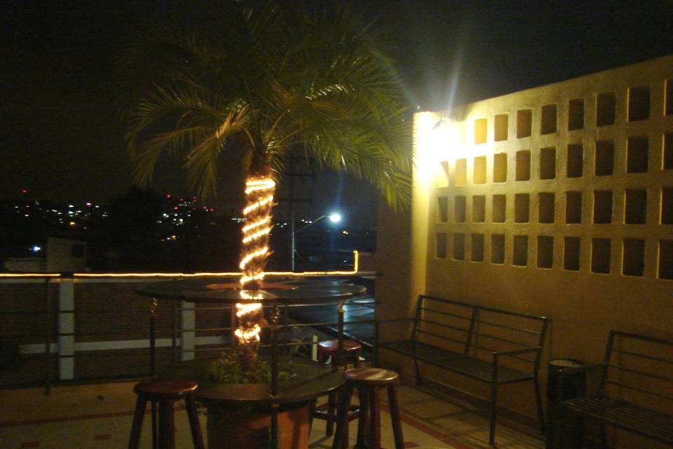 Terraza para fumadores