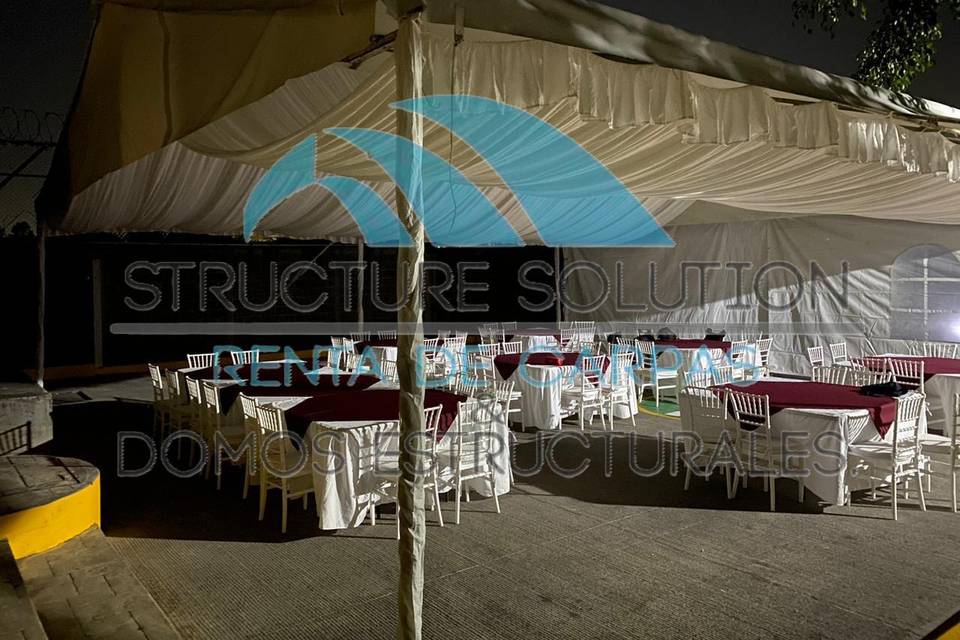 Carpa diseño ejecutivo.