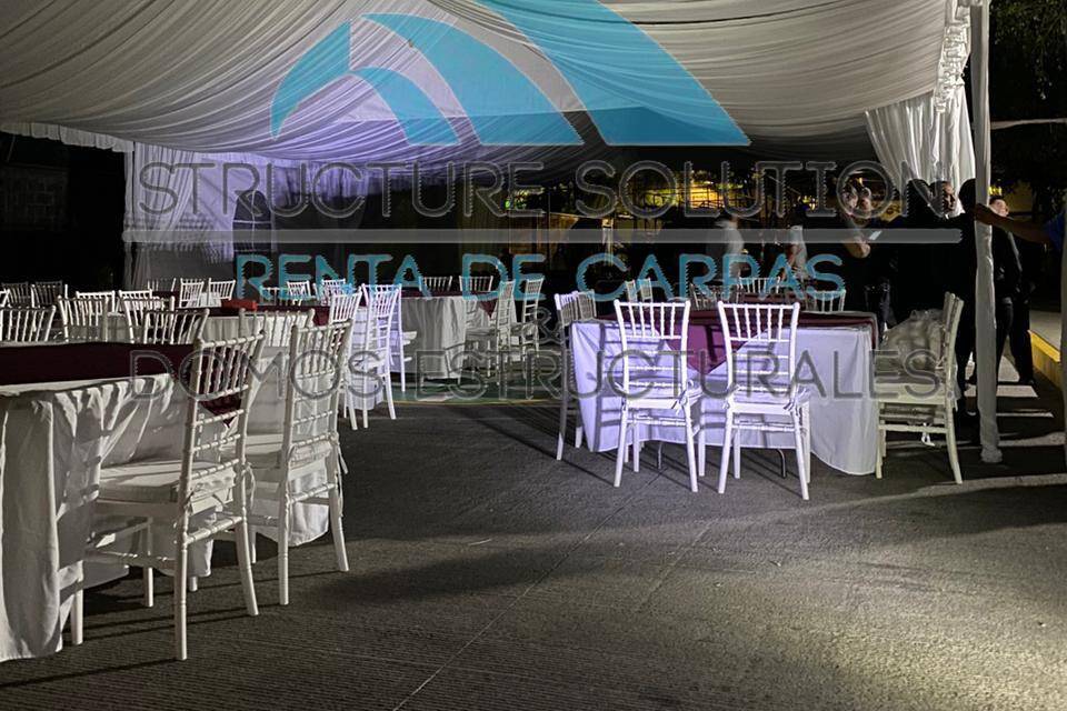 Carpa diseño ejecutivo.