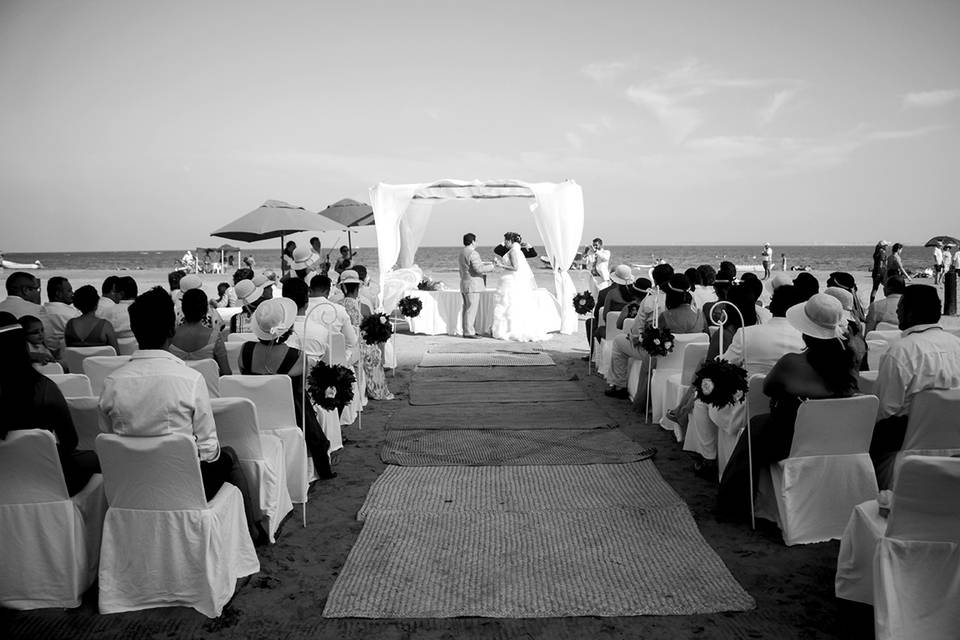 Boda playa