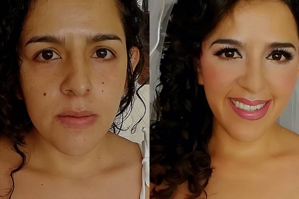 Evelyn antes y después