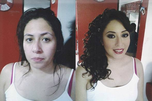 Novia antes y despues