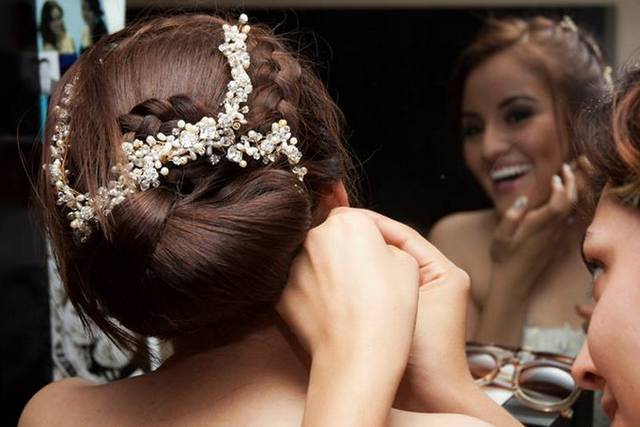 Felicidad de la novia