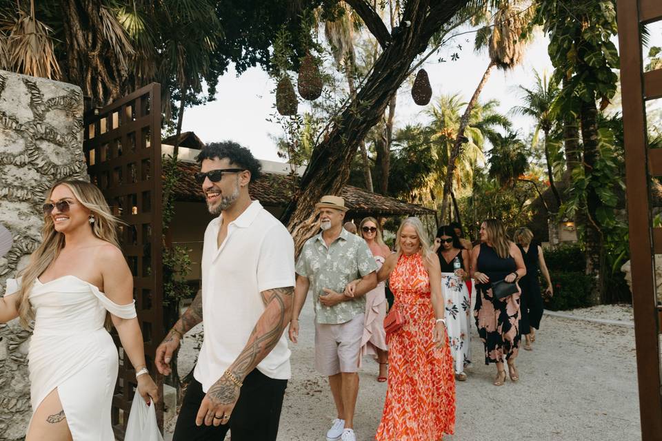 Boda en Playa Del Carmen