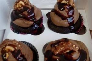 Cupcakes de chocolate