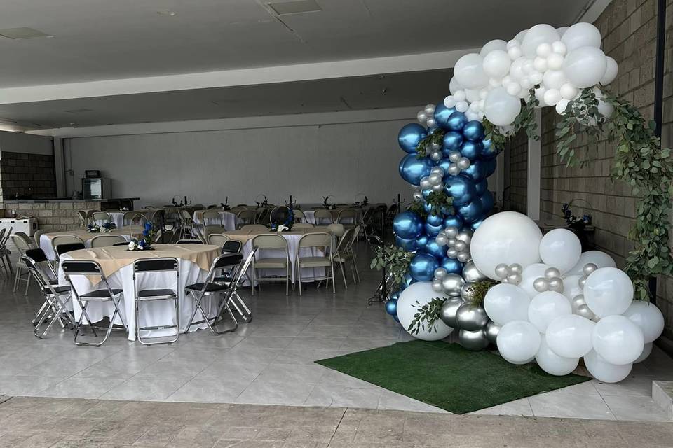 Montaje y globos