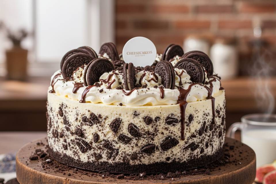 Cheesecakess de Oreo