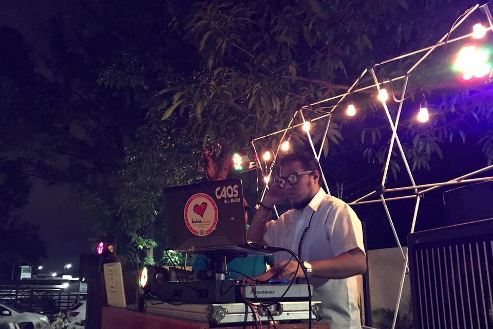 Dj caos cabina dj vintage