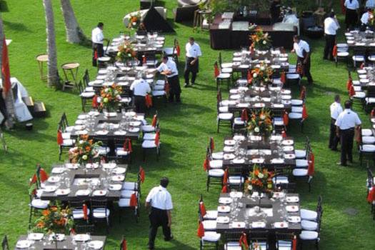 Amplio jardín para tu boda