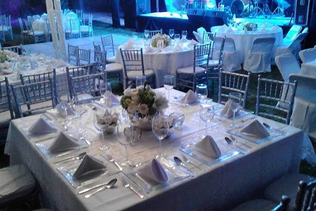 Decoración de las mesas