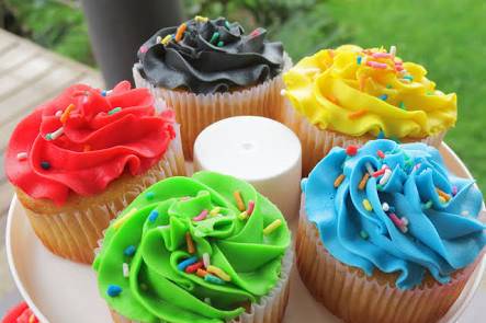 Cupcakes colores
