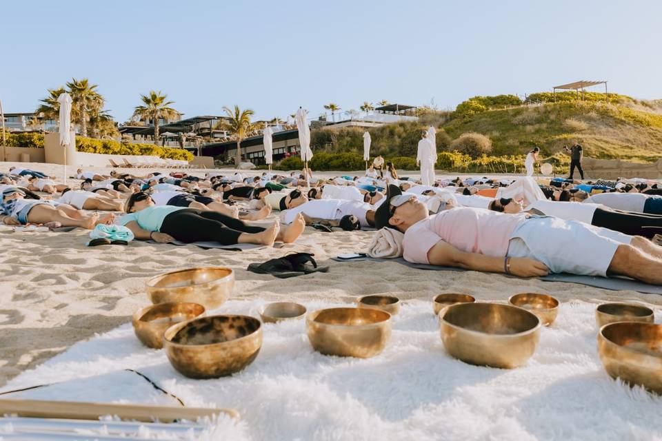 Sonoterapia en Playa