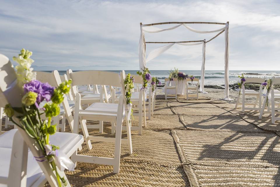 Ceremonia en playa