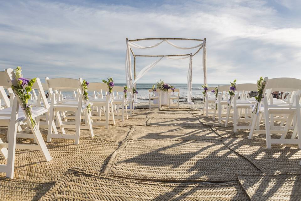 Ceremonia en playa