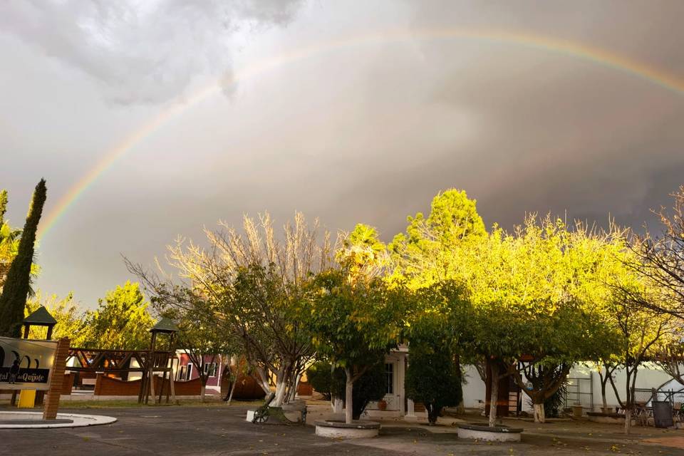 Atardecer en la quinta