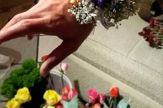 Corsage para boda