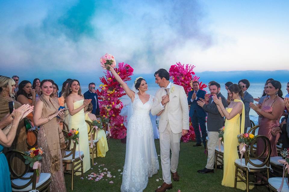 Just married
