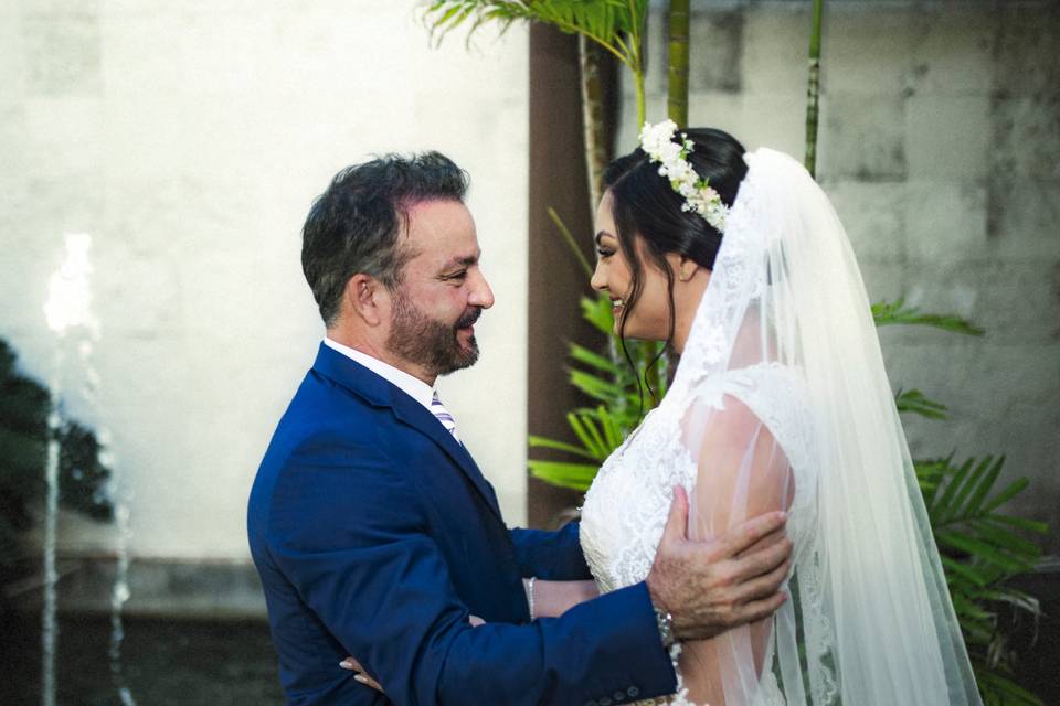 Papá y novia