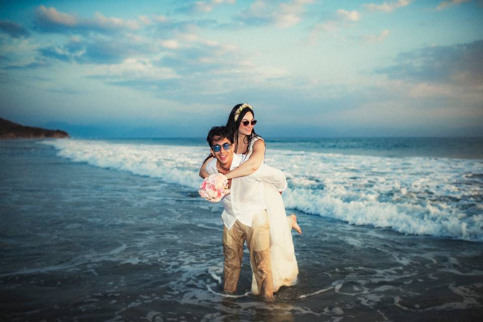 Trash the dress