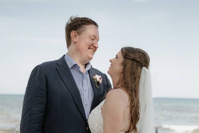 The bride & Groom