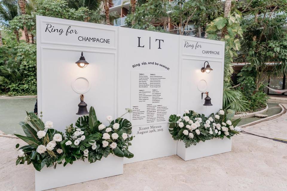 Ring for champagne