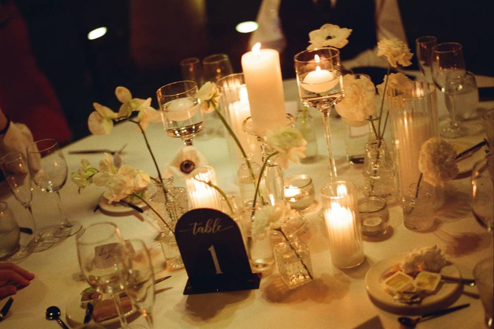 Romantic look