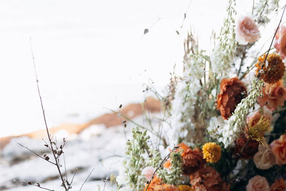 Organic rustic look