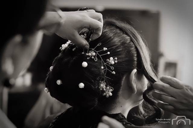 Preparación de la novia
