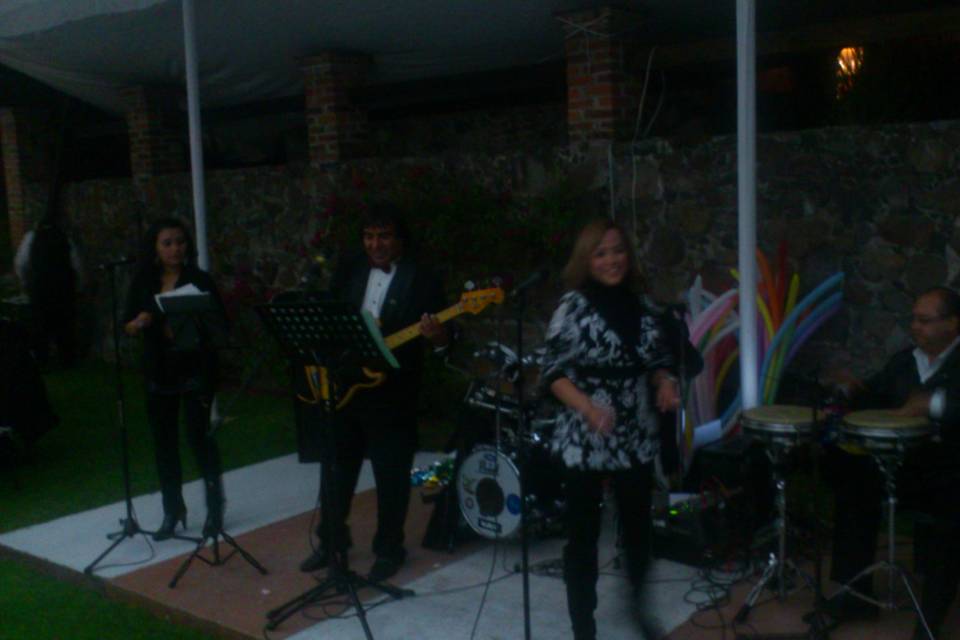 Evento en jardín