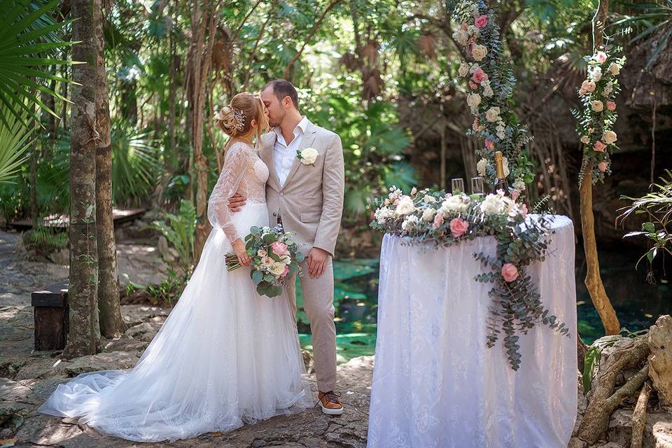 Retratando los momentos de la boda