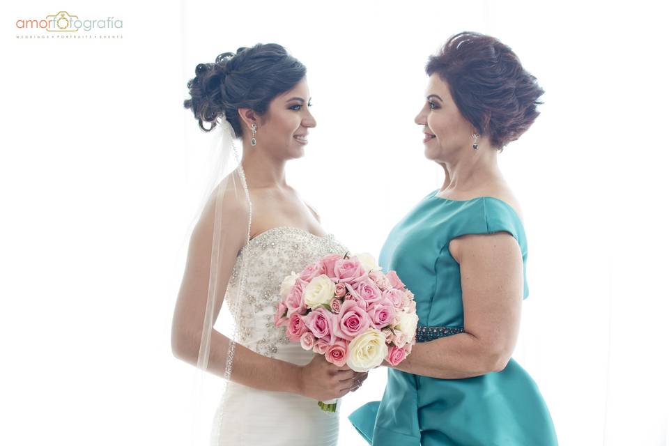 Bride & Mom