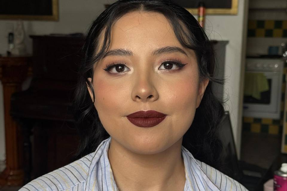 Invitada maquillaje social