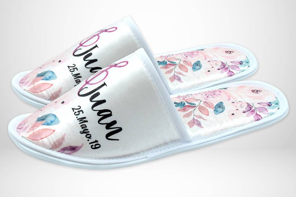 Pantuflas personalizadas