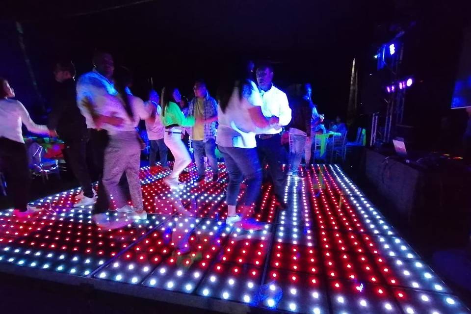 Pista de baile led inteligente