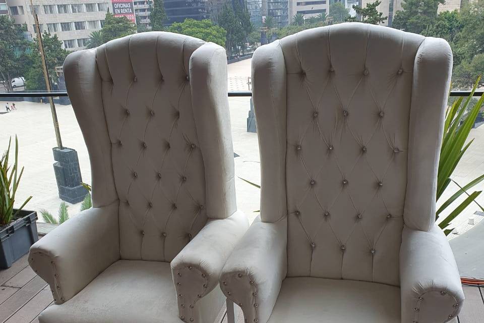 Sillones de novios