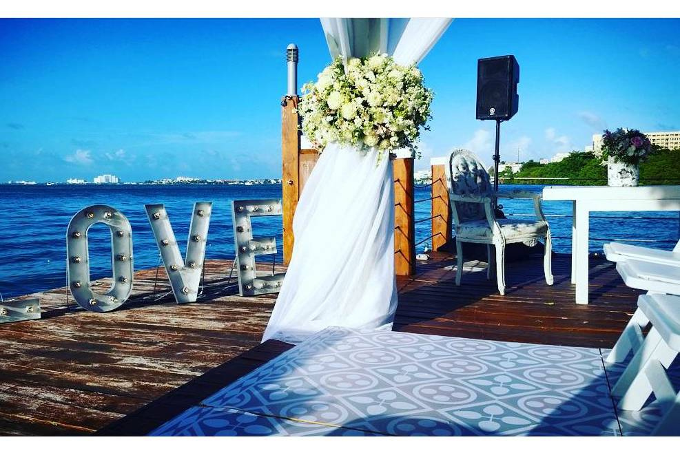 weddings cancun marina