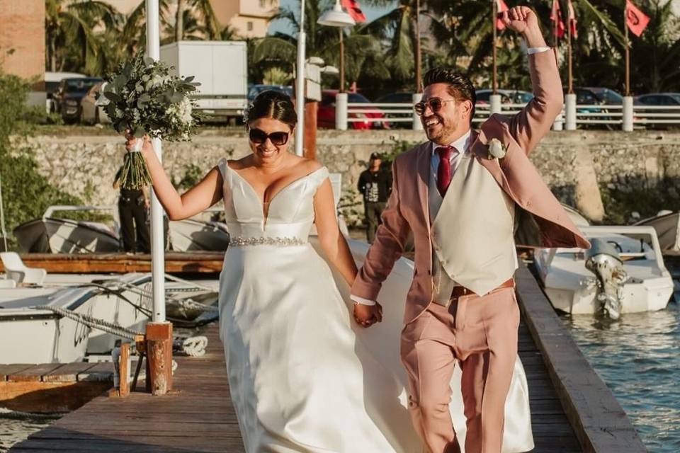 Weddings Cancún Marina