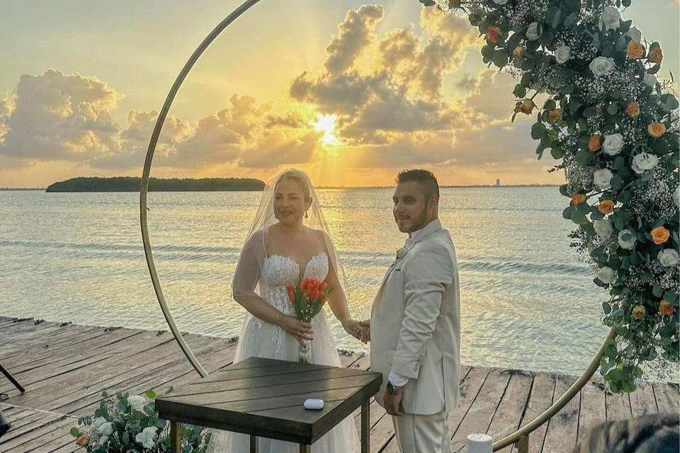 Weddings Cancún Marina