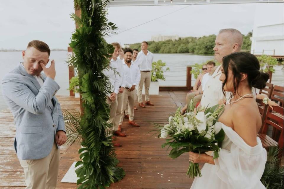 Weddings Cancún Marina