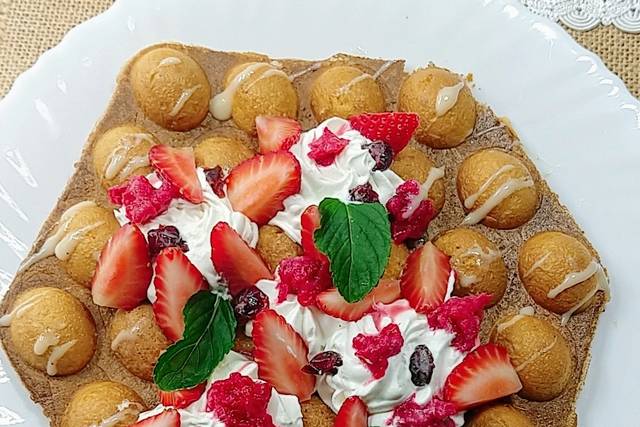 Panal de frutos rojos
