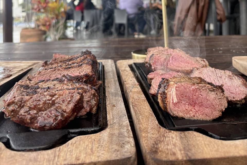 Carne en hierro