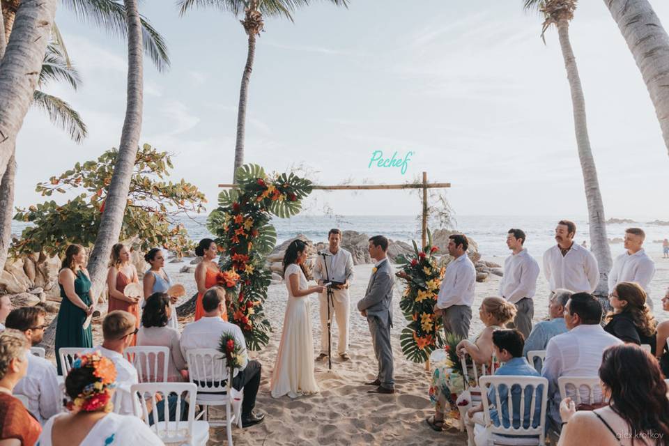 Boda pechef puerto escondido