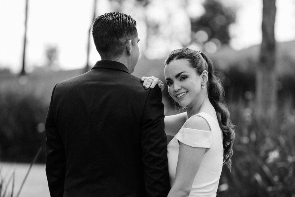 Boda al civil Katia y Robert