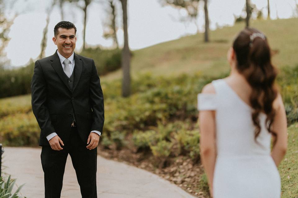 Boda al civil Katia y Robert