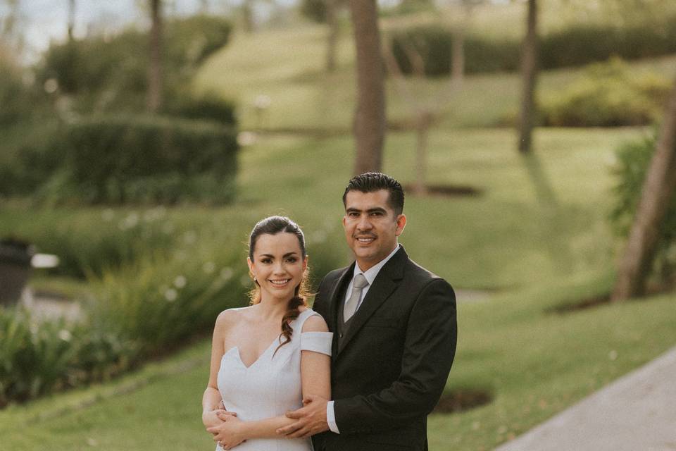 Boda al civil Katia y Robert
