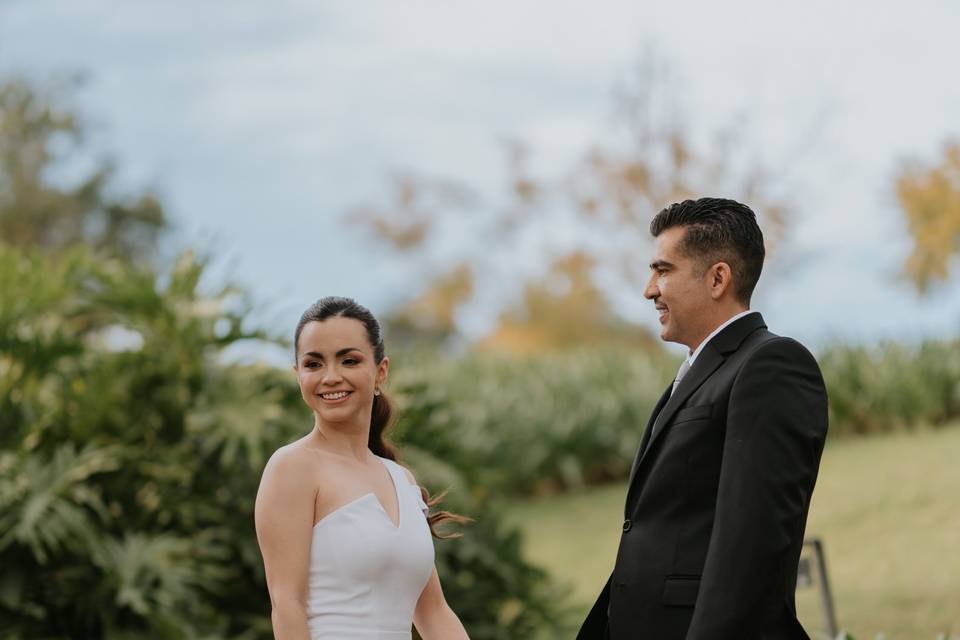 Boda al civil Katia y Robert