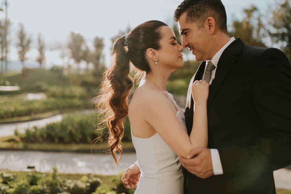 Boda al civil Katia y Robert