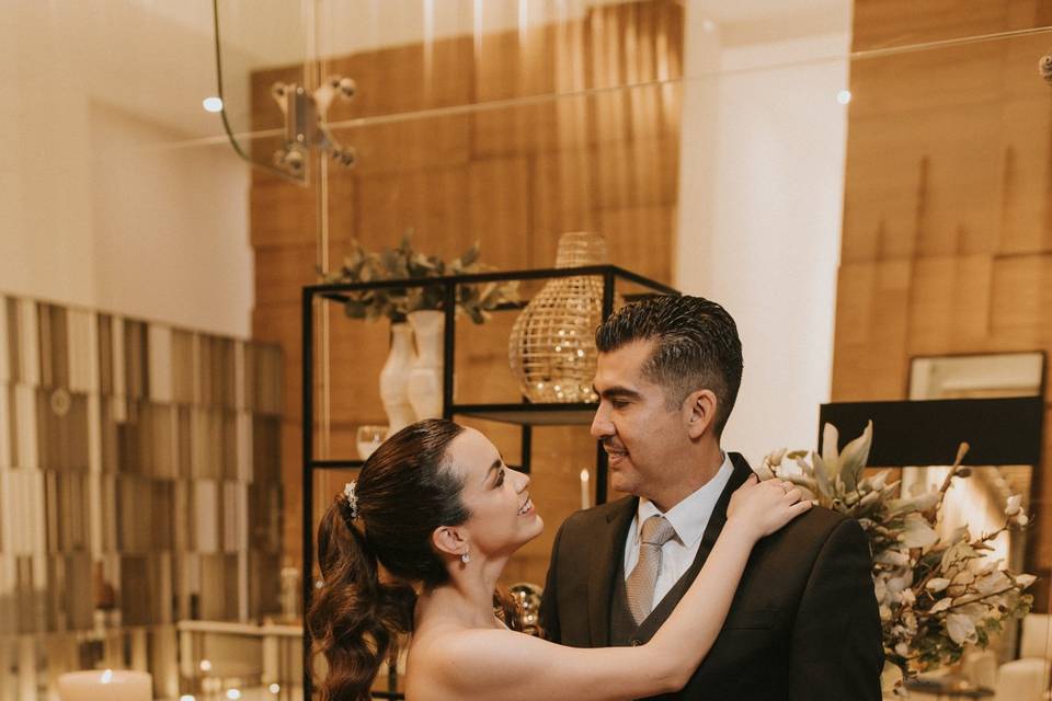 Boda al civil Katia y Robert