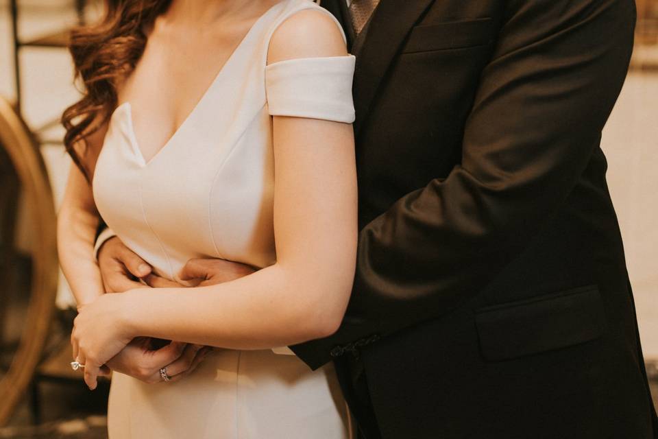 Boda al civil Katia y Robert