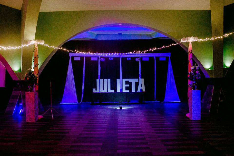 Sonido, dj, decoración